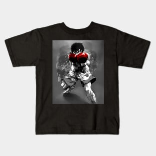 Hajime No Ippo Motivational Poster Kids T-Shirt